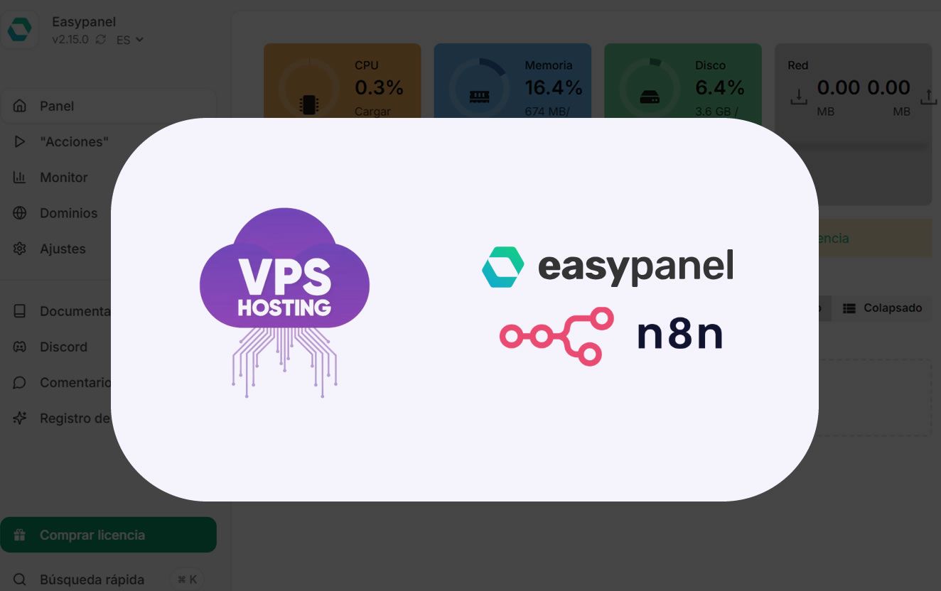 VPS n8n hostinger. Cómo instalar n8n y autoalojarlo en un VPS Ubuntu