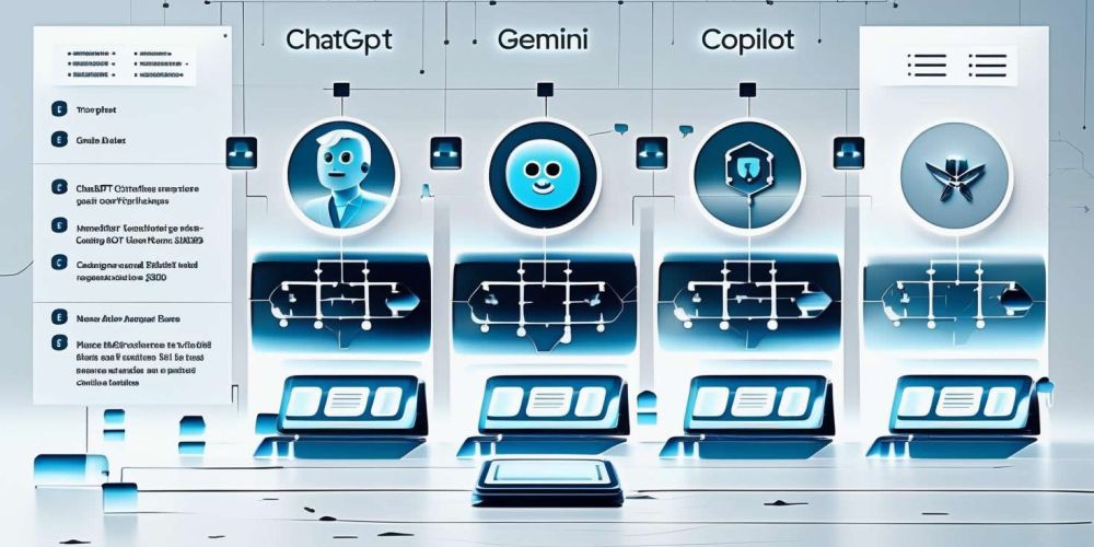 Comparativa en prifundidad: ChatGPT vs. Gemini vs. Copilot